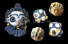 Phœnician Glass Beads c. 800 BC.jpg